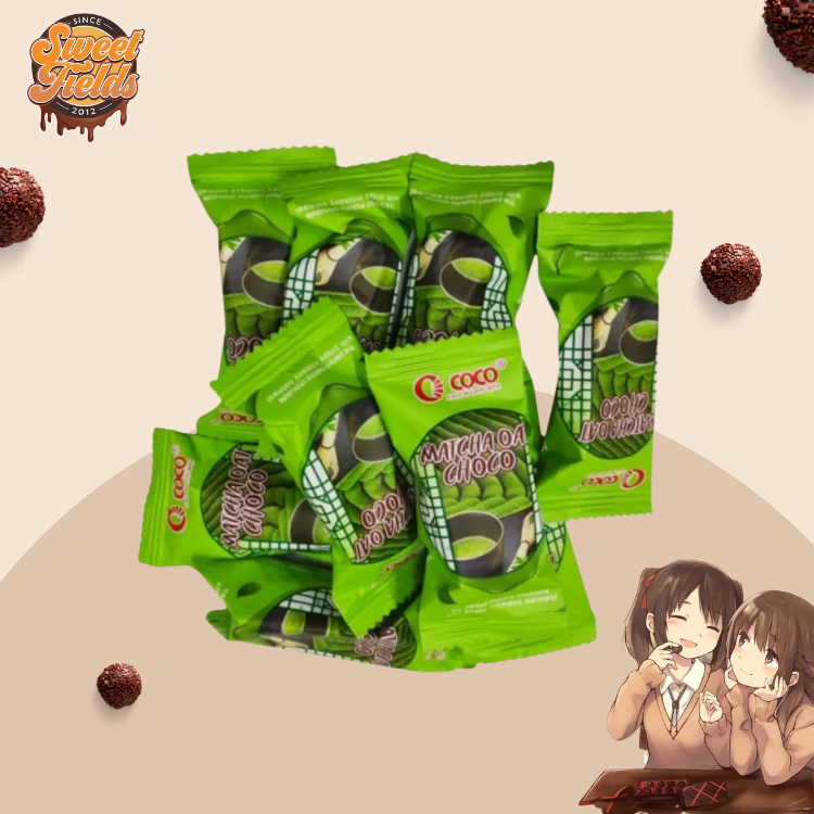 Samples of Matcha Chocolate Oats in individual packaging