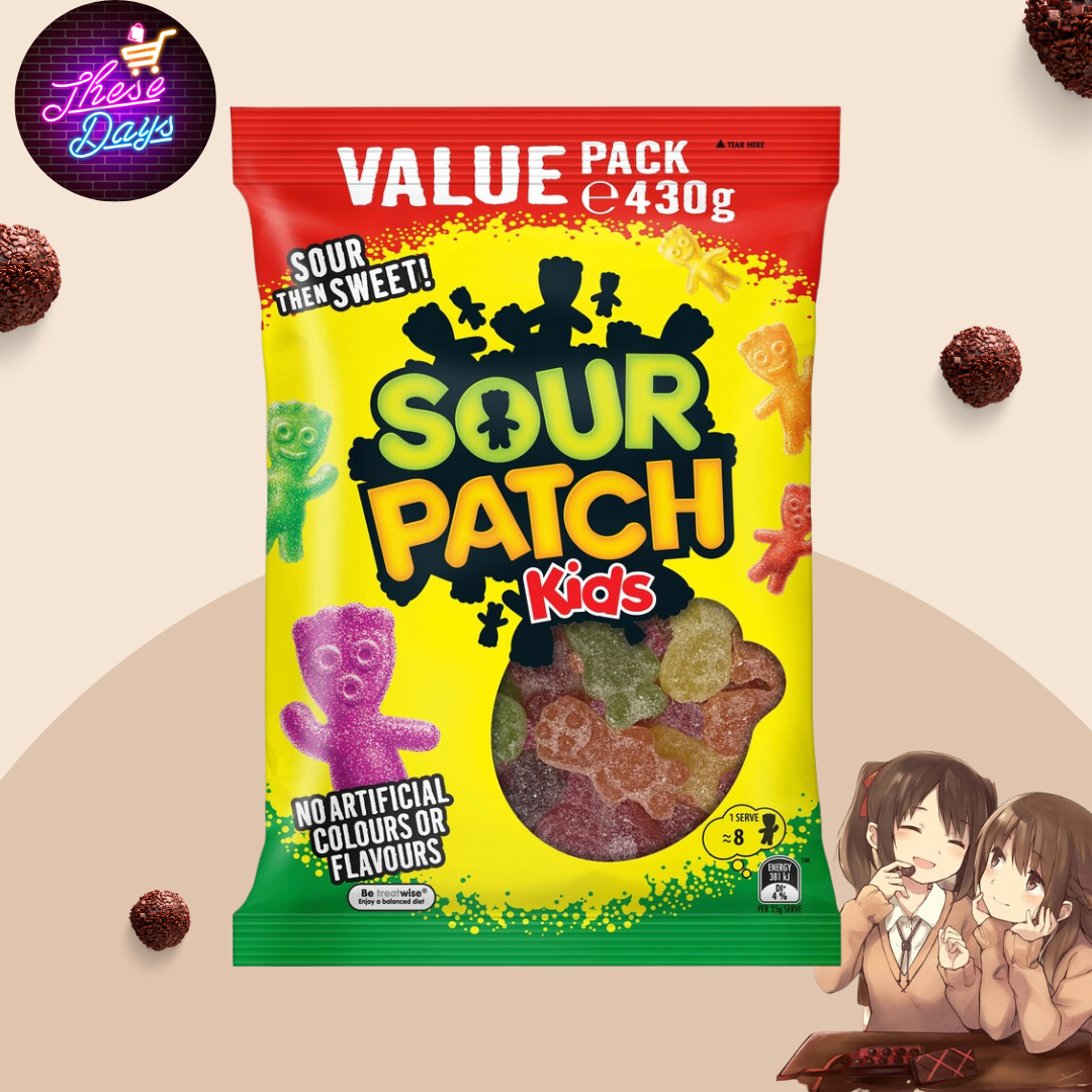 sour patch kids value pack 430g