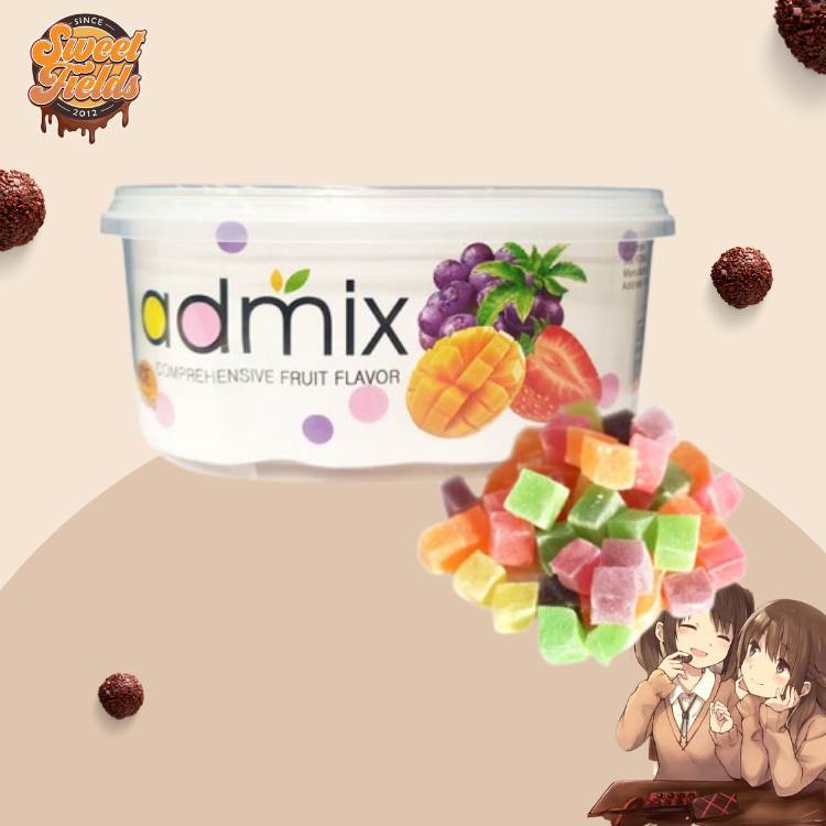 adorable admix fruit gummies texture