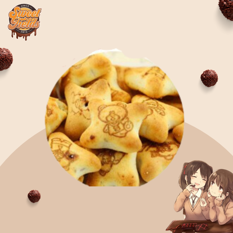 biskotto chocolate bear cookies texture