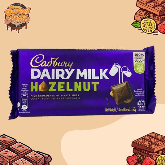 Cadbury Diary Milk Hazelnut, 160g