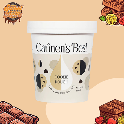 carmens best cookie dough ice cream in pint