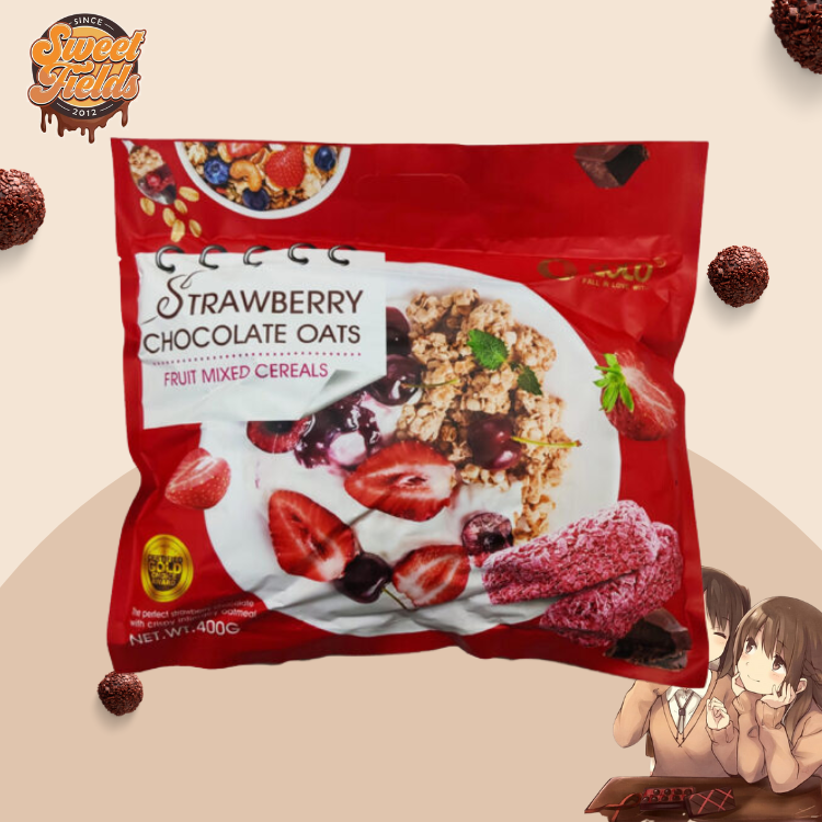 Coco Strawberry Chocolate Oats Pack