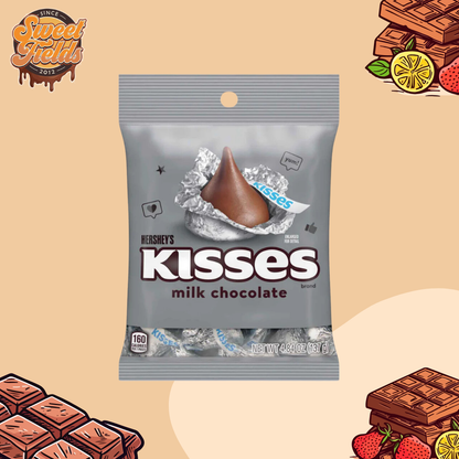 Kisses milk chocolate peg pack