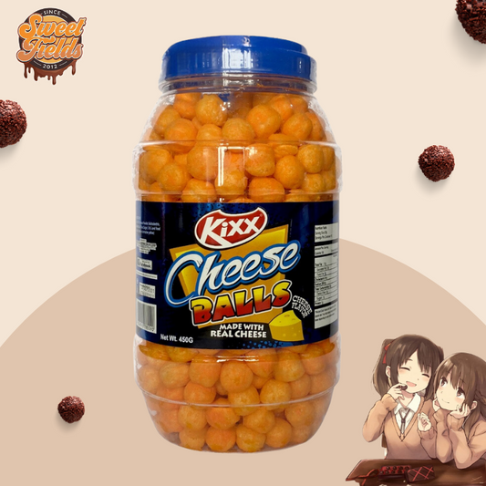 kixx cheese balls barrel