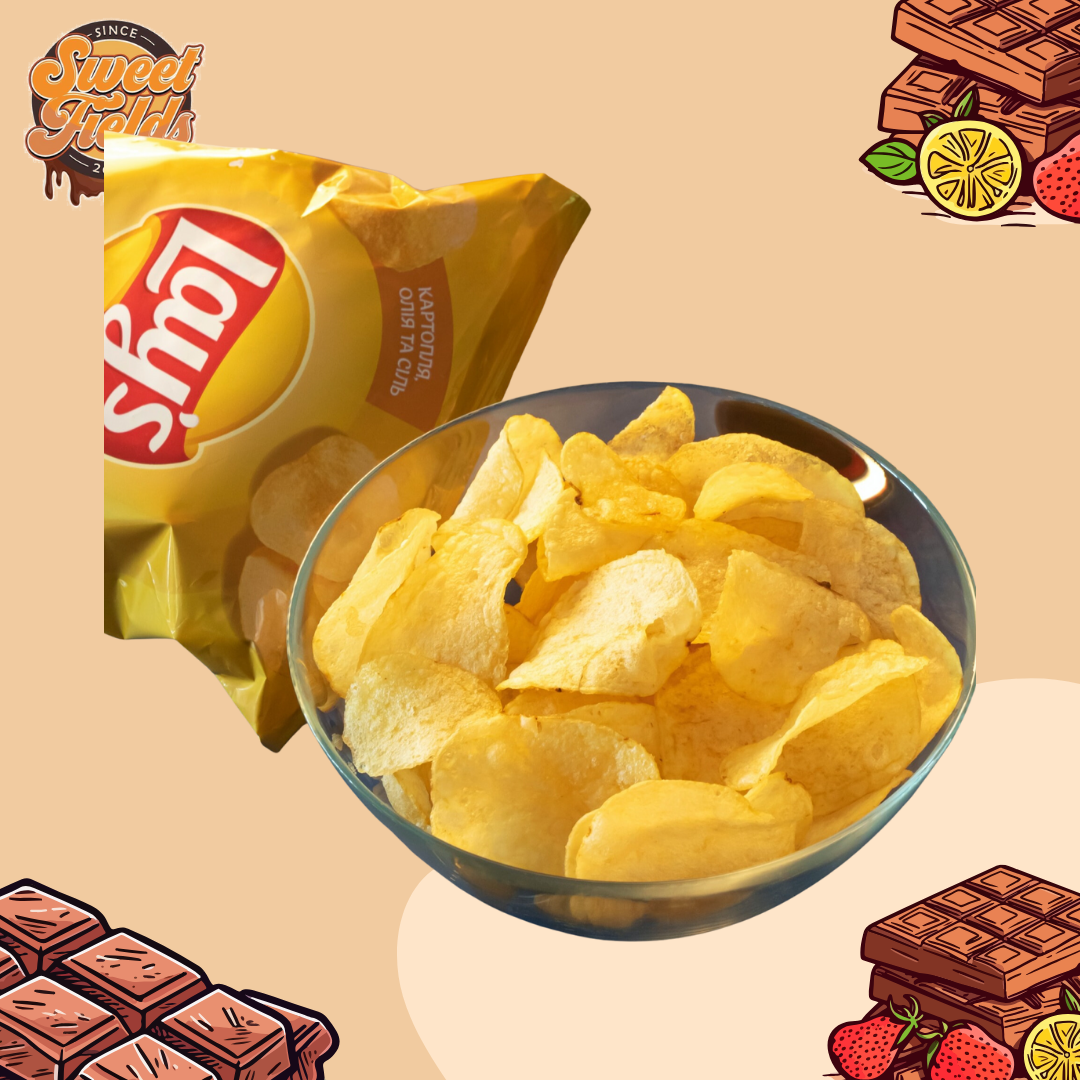 lays classic chips in a bowl