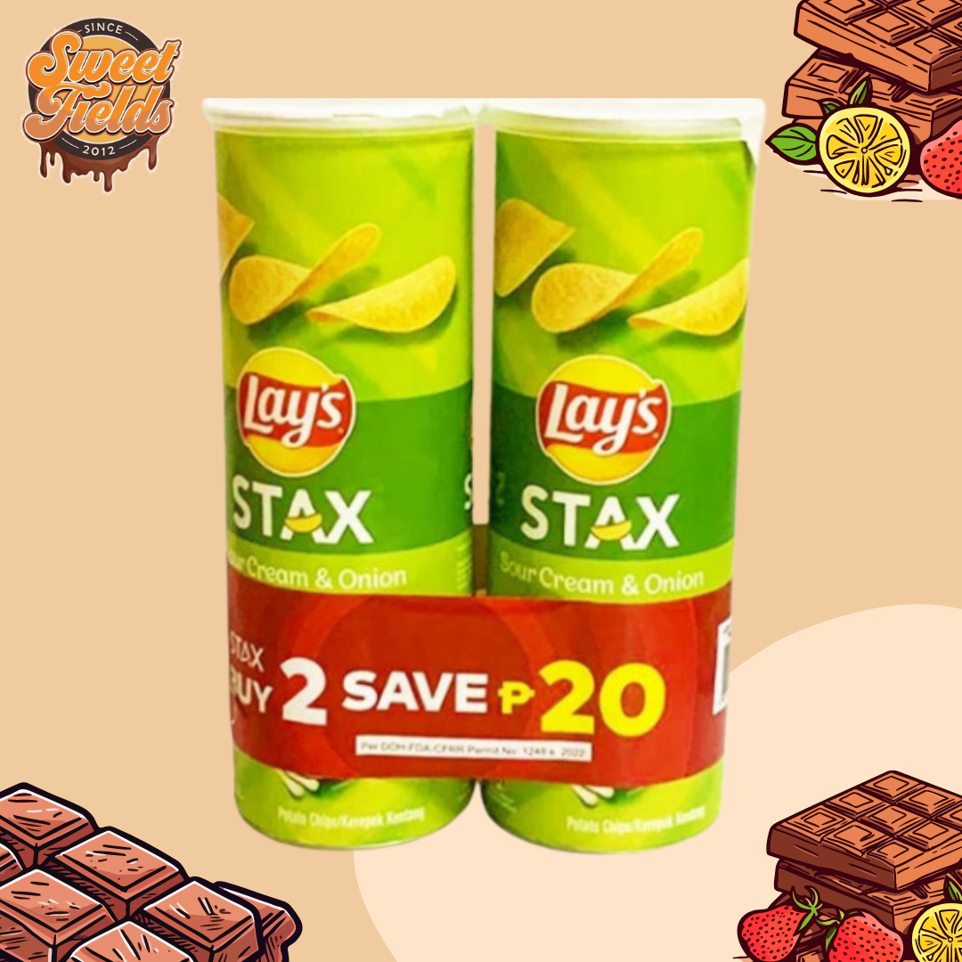 lays stax sour cream and onion bundled.