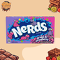 nerds candy in a box.