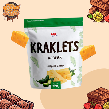 kraklets kropek jalapeno cheese