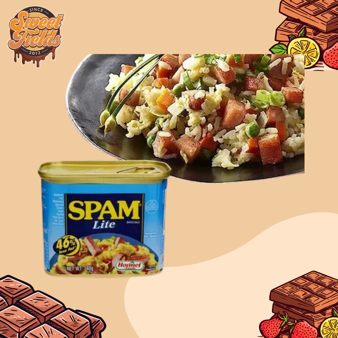 diced spam lite mixed into rice for a flavorful meal.