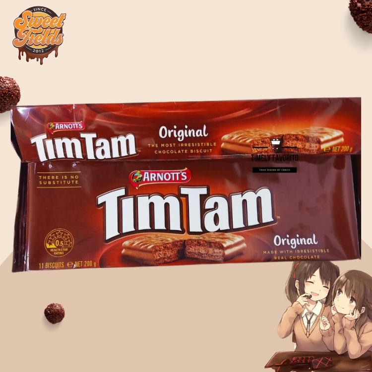 arnotts timtam original pack front and side